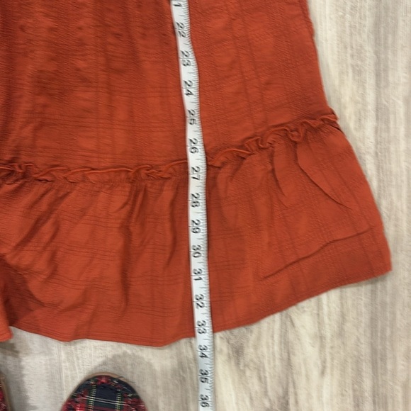 Rust Orange Sundress size medium NWOT - Picture 4 of 7